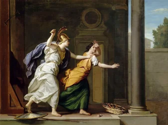 Minerva och Arachne