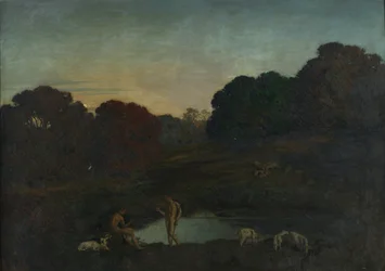 Pastoral scen