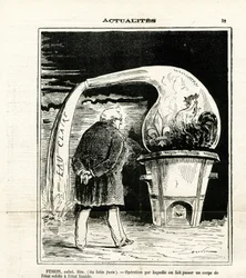 Illustration av Jules Renard Draner (1833-1926) i Le Charivari