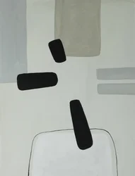 Svävande minimalistiska former