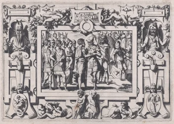 Jason anländer till Colchis Jason anlände äntligen till Colchis..., 1563.