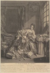 Modehandlare, 1746-55.