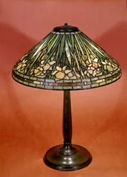 Skrivbordslampa från 1900