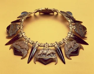 Tigerhalsband, ca 1904 (blandade media)
