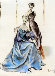 Franskt mode på 1900-talet, 1938.