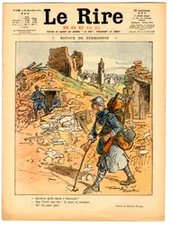 Omslag till "" The Red Laughter", Satirical in Colors