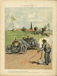 Illustration av Ricardo Flores (1878-1918) i Le Rire