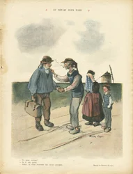 Illustration av Ricardo Flores (1878-1918) i Le Rire