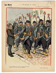 Röda skratt, satiriska i färger