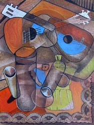Cubist Guitars – Kaffestilleben