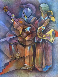 Kubistisk jazzduo