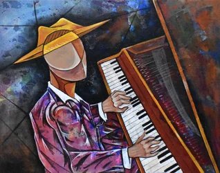 Den kubistiske pianisten