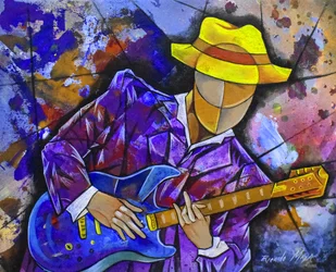 En livfull jazzgitarrist