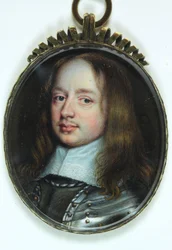The Hon William Pierrepont (akvarell på elfenben)