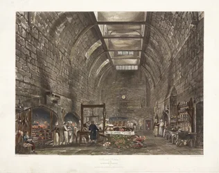 "Ancient Kitchen Windsor Castle", tidigt 1800-tal