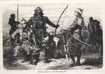 Samurai krigare, Japan