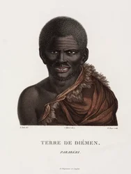 Tasmanian aboriginal, Australien