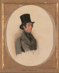 Studier till porträtten av Lord Eglinton, Lord Douglas och Lord Stradbroke i "The Waterloo Cup Coursing Meeting" (i Walker Art Gallery), 1840