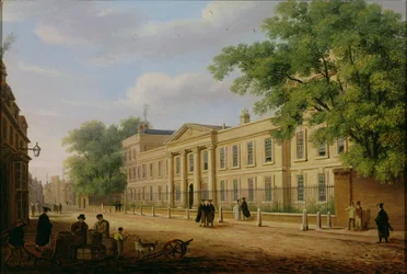 Utsikt över Emmanuel College, Cambridge University