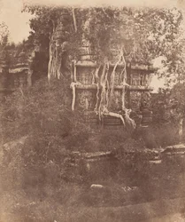 Templet i Hallibeed, Indien,1856-1857 (foto)