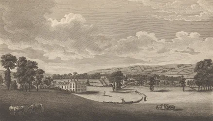 Preston Hall i Aylesford, i County of Kent, från Edward Hasted