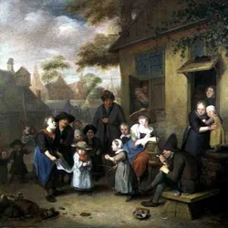 The Whitsuntide Bride (olja på duk)
