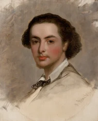 Självporträtt, ca 1840 (olja på duk)