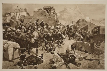 Candahar: The 92nd Highlanders and the 2nd Gurkhas Storming Gaudi Mullah Sahibdad, från 
