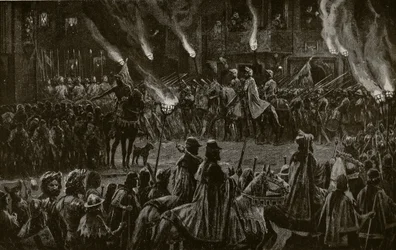 The Marching Watch, illustration från 