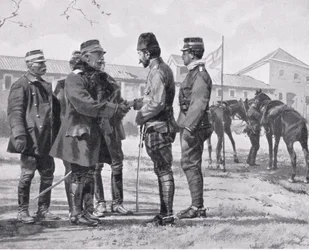 The Surrender of Yanina, illustration från 