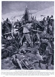 Den sista montern av de Montfort i Evesham AD 1265, 1920-talet