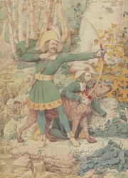 Skiss av Robin Hood