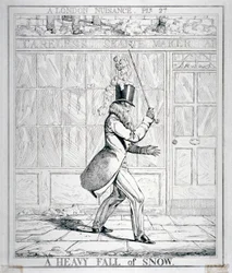 "Ett tungt snöfall", 1821