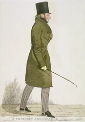 "En furstlig ambassadör", 1822