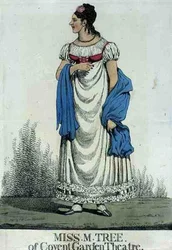 Miss M. Tree of Covent Garden Theatre, pub. av Thomas McLean