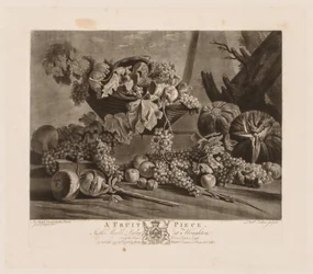 Ett fruktstycke, 1776.