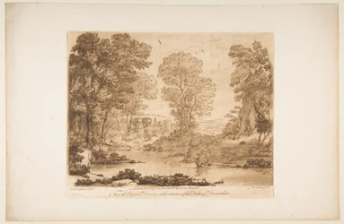 Landskap med Amor och Psyke, 1776.