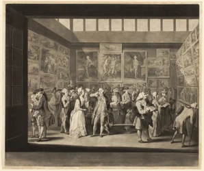 Kungliga målarakademins utställning år 1771