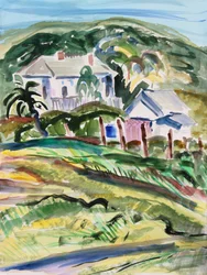 Bondgård nära Yountville, 2019