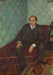 Porträtt av Arnold Schoenberg, ca. 1907