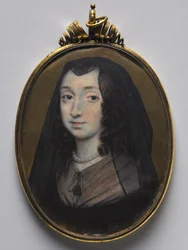 Porträtt av Elizabeth Morrison, Lady Capell av Hadham, ca. 1650.