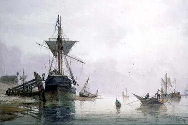 Shoreham (akvarell på papper)