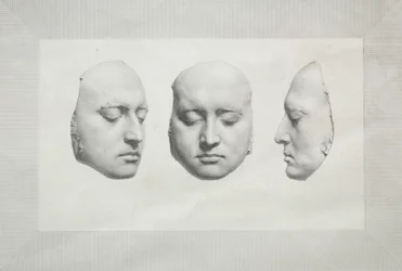 Dödsmask av Sir Thomas Lawrence