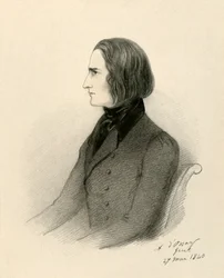 F. Liszt, 1840.