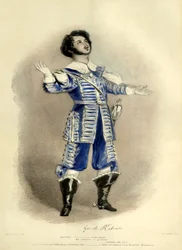 I Puritani med Giovanni Rubini som Arturo (skapade rollen) från första produktionen i Paris, Théâtre-Italien