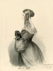 Isabella Anson, 1840.
