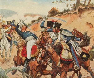 Prins Louis Ferdinand av Preussens heroiska död nära Saalfeld