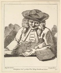 En präst som förenar två personers händer, oktober 1788.