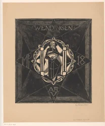 Omslagsdesign för: Wendingen, 1918