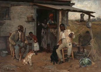 Ett hundbyte, 1881.